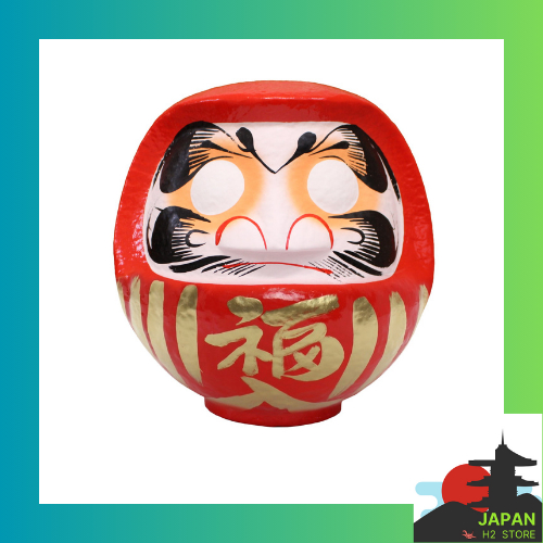 Takasaki Daruma Figurine/Object Red Size 3 12x11x15cm Good Fortune HKDM-3-RE-3