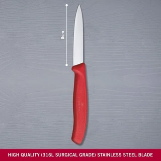 Victorinox Swiss Classic Paring Knife (6.760X) Straight Edge and Pointed Tip | มีดครัว มีดปอก