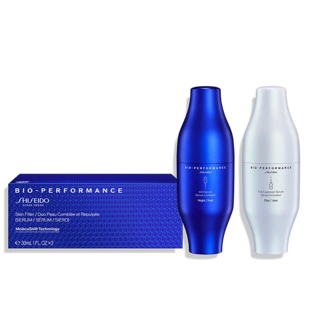 ✨ Shiseido Bio-Performance Skin Filler Serum Duo Set 30*30ml ✨เซรั่มคู่ ที่ช่วยให้ผิวดูฟู เด้ง อิ่มน้ำ ราคา ถูกที่สุด ดีลบีเคเค