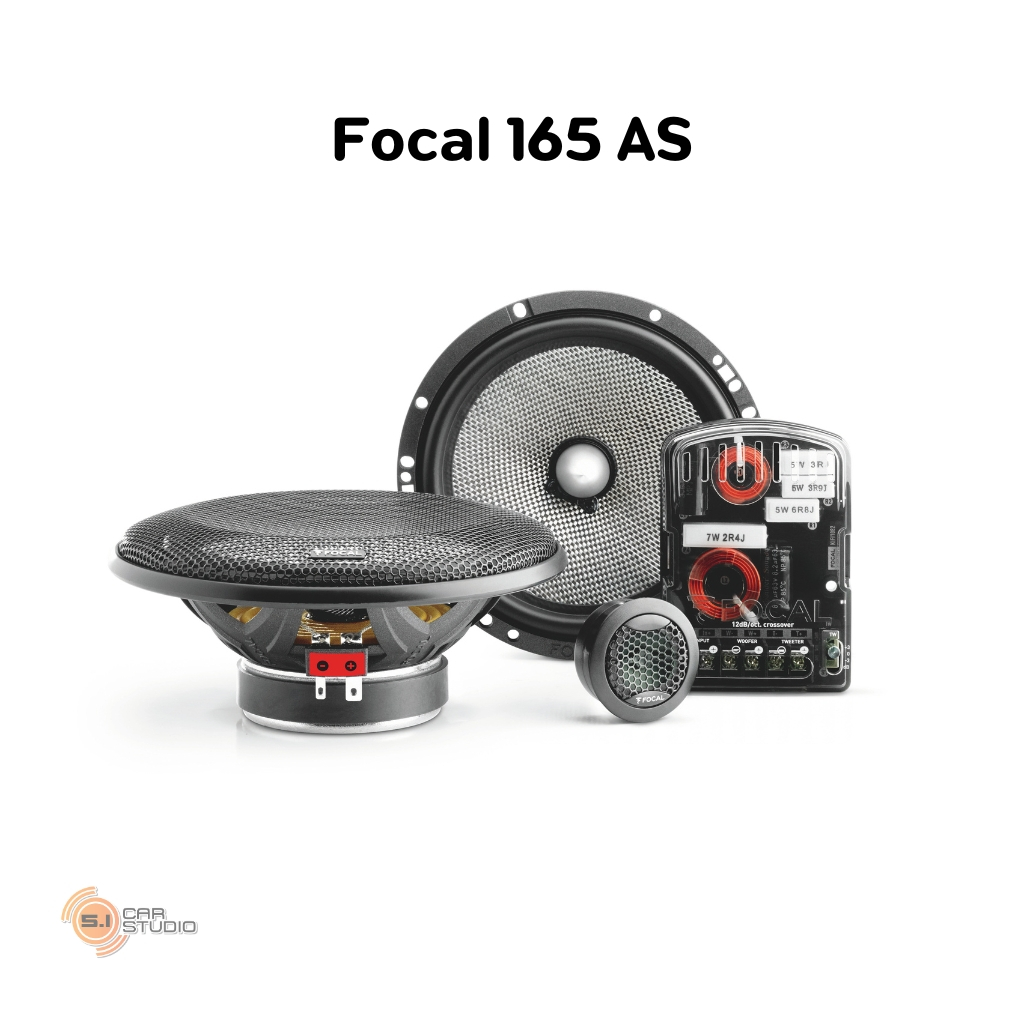 Focal 165 AS ลำโพงแยกชิ้น 6.5 นิ้ว ลำโพงรถยนต์