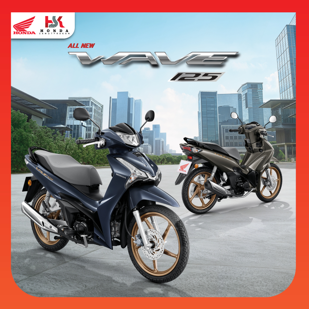 Honda Wave125i 2025 ล้อแม็ก-กุญแจ/รีโมท