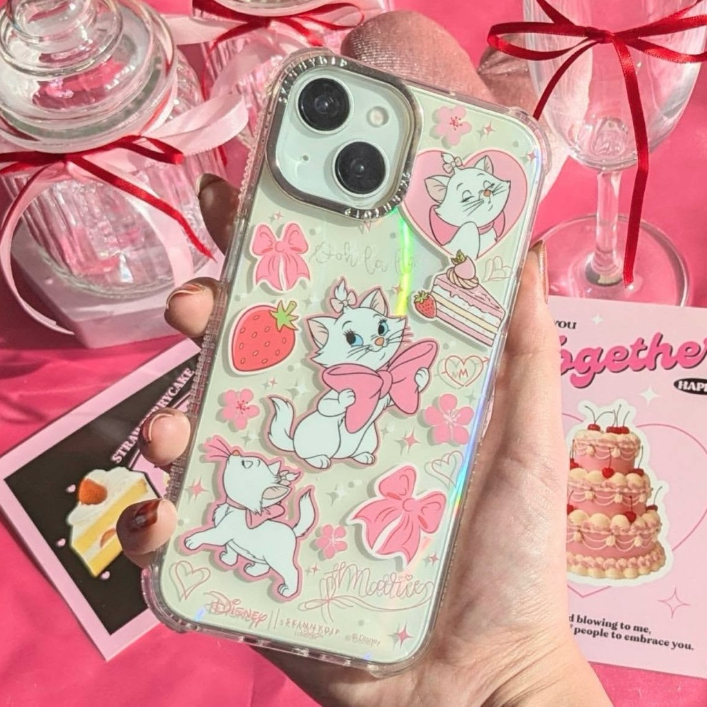 ✨ พรีออเดอร์ ✨ SKINNYDIP x Disney Marie Coquette Case (ลิขสิทธิ์แท้ 100%) เคสดิสนีย์ แมวมารี 🎀💕
