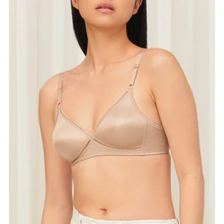Triumph เสื้อชั้นในไม่มีโครง เต้าทรงปั๊ม รุ่น Corsina 01 HP รหัส 10001748 สีน้ำตาล 00AF