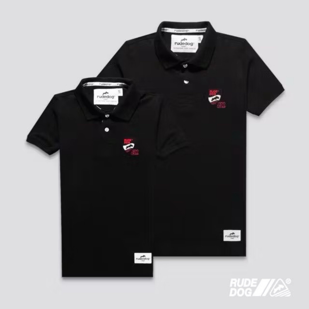 Rudedog เสื้อ Polo Rudedog ทรงผู้หญิง ลิขสิทธิ์แท้ Size L