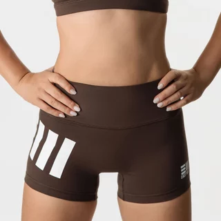 East West EveryWear SEAMLESS BUTT HUGGERS SHORTS (2.5 INCH) CHOCO
