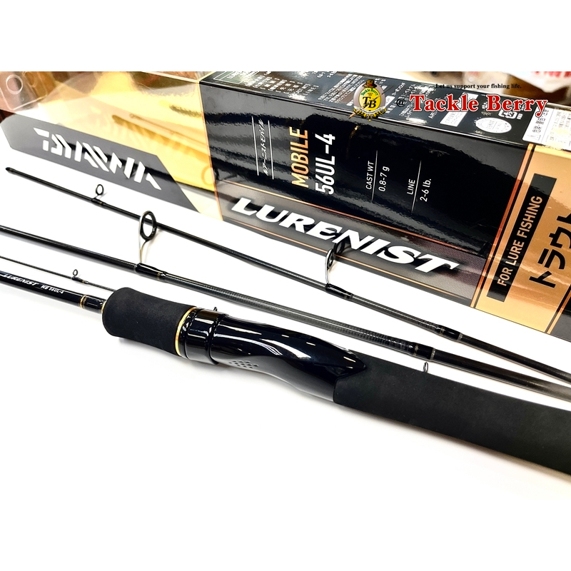 คัดเบ็ดตกปลา NEW ROD LURENIST MB 56UL-4 / คัน4ท่อนแบบพกพา