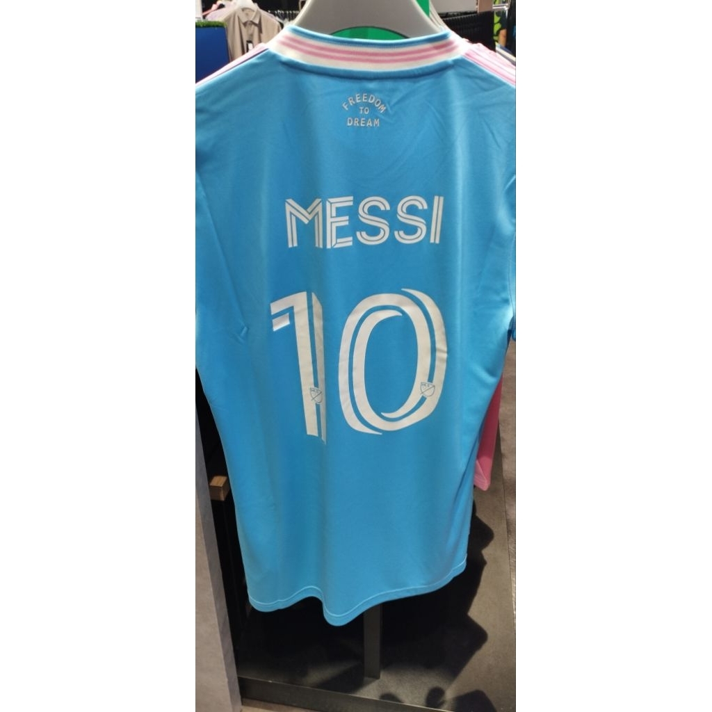 เสื้อฟุตบอล อินเตอร์ ไมอามี่ เมสซี่ เหย้า Adidas Inter Miami 2025/26 Away เกรด แฟนบอล สกรีน Messi 10
