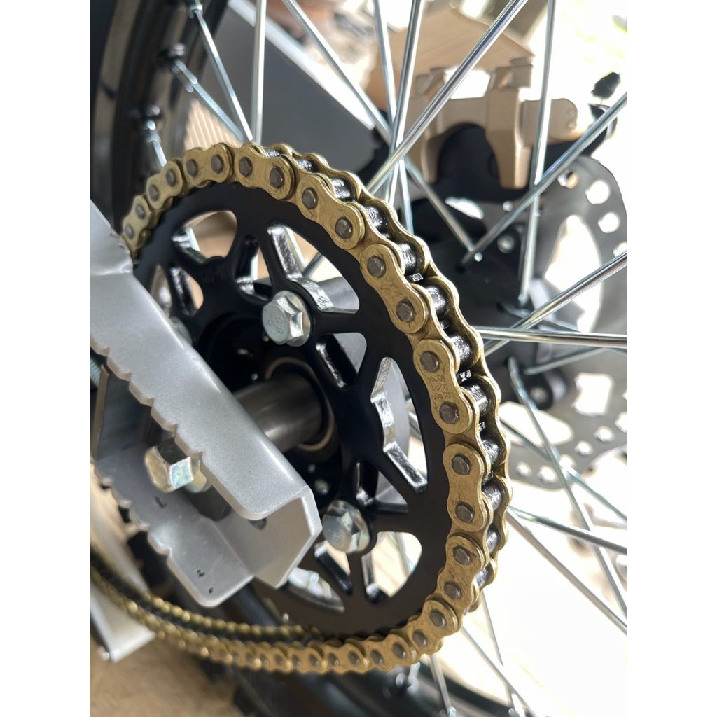 โซ่รถมอเตอร์ไซร์สีทอง428/126ข้อ - รูปที่ 2