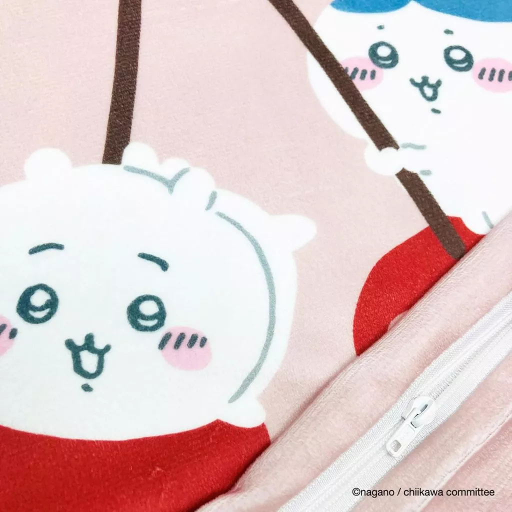 MORIPiLO ปลอกหมอนอิง Chiikawa Hachiware Rabbit 45x45 ซม. thumbnail 4
