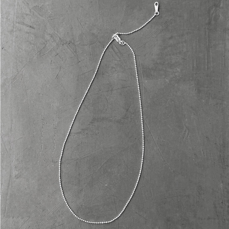 (necklace,เฉพาะสร้อย) : SPARKLING DOT NECKLACE SILVER925 / สร้อยคอเงินแท้ สร้อยคอ (ไม่รวมจี้) | YOUR