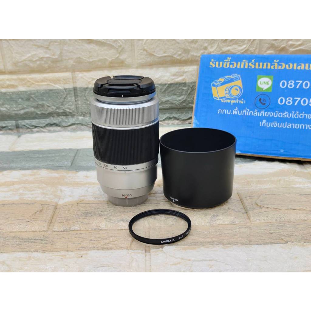 เลนส์กล้องถ่ายรูป Fuji 50-230 สภาพสวย ไม่มีฝ่ารา