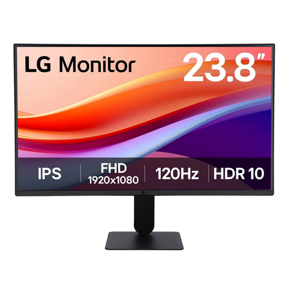 MONITOR (จอมอนิเตอร์) LG 24U411A-B - 23.8 INCH IPS FHD 120Hz
