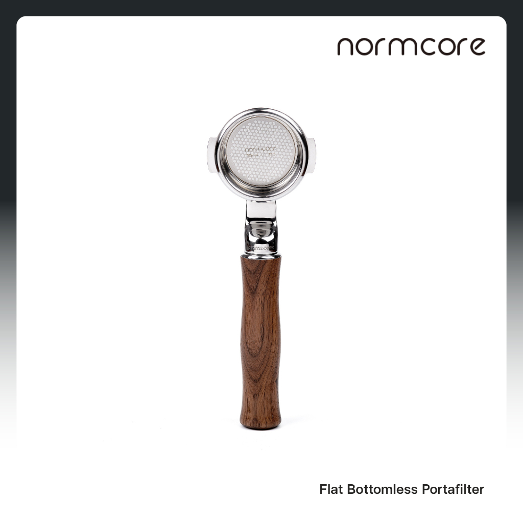 NORMCORE Flat Bottomless Portafilter ด้ามชงกาแฟ ขนาด 54 / 58 mm
