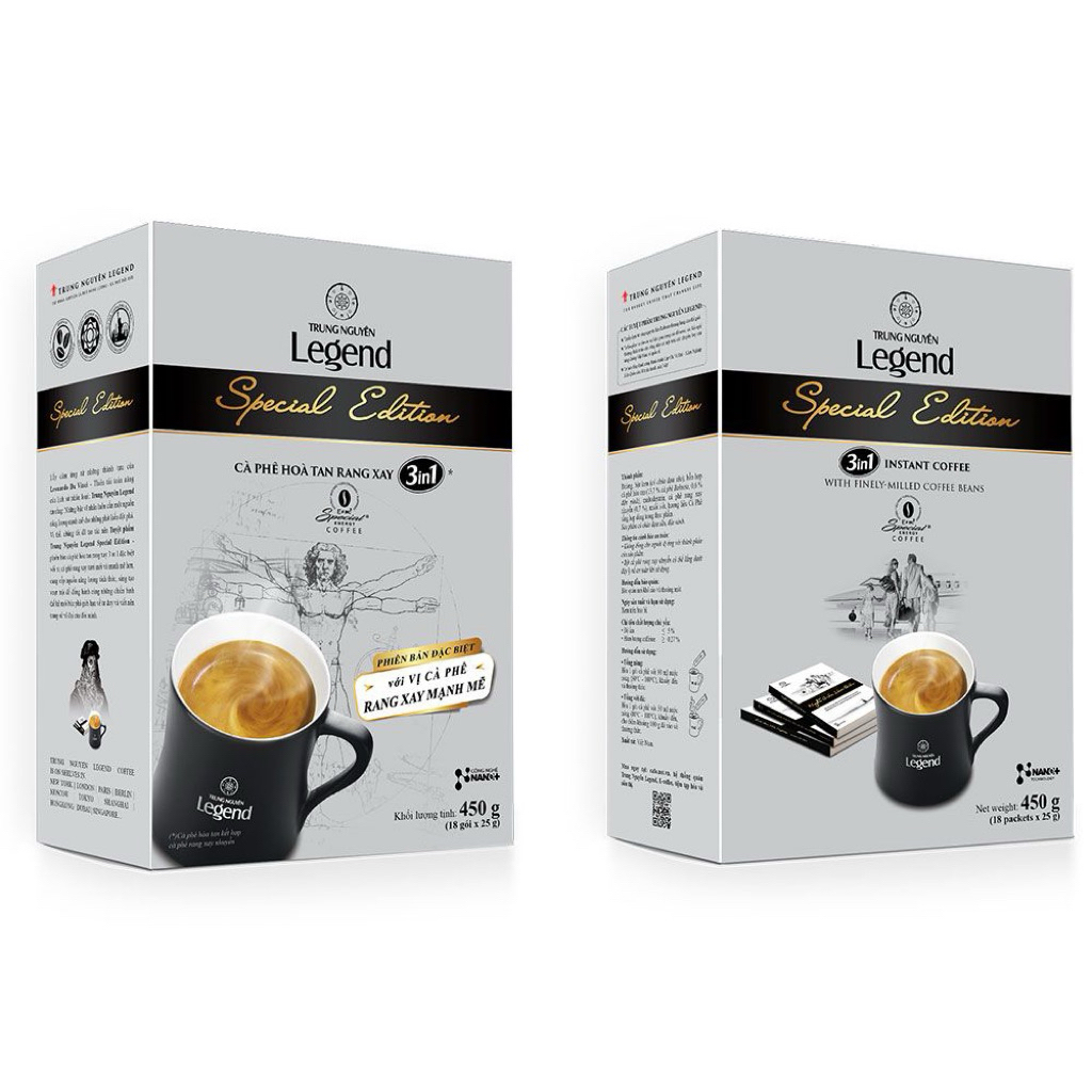 Trung Nguyên Legend Special Edition (กล่อง 18 ซอง) ของแท้จากเวียดนาม