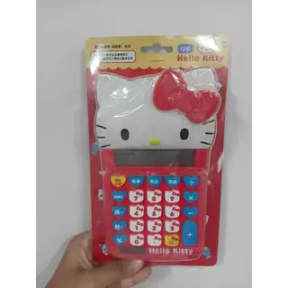 แท้! เครื่องคิดเลขSanrio พร้อมส่ง เครื่องคิดเลขคิตตี้ Kitty My Melody Kuromi น่ารัก ปากกา ซานรีโอ้