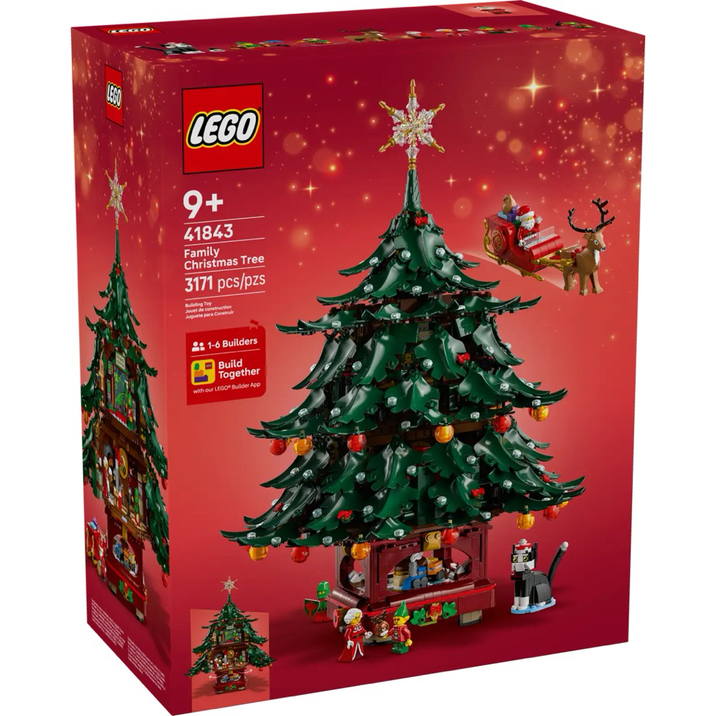 Lego 41843 Family Christmas Tree ((ของแท้ พร้อมส่งค่ะ))