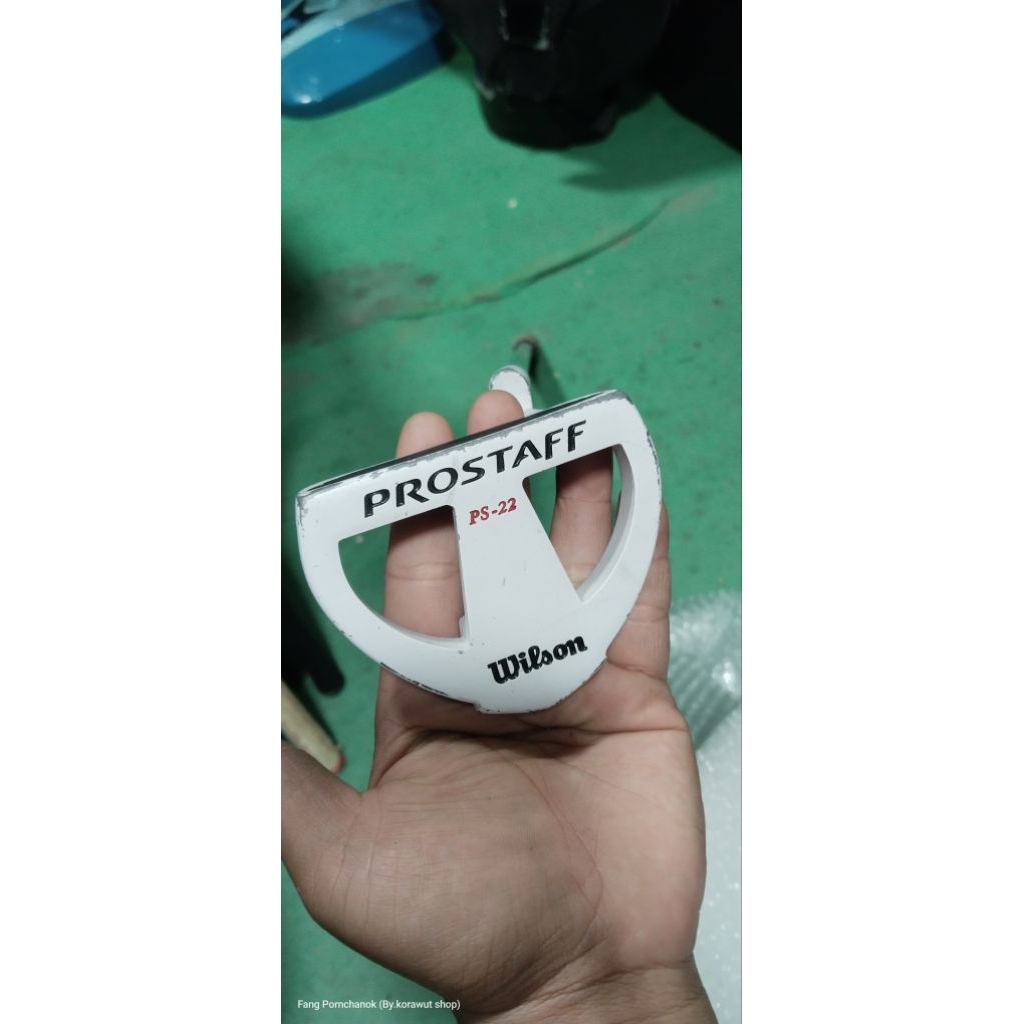ไม้กอล์ฟมือสอง พัตเตอร์ wilson ก้านเหล็ก, ก้านดี กริปลอกดังรูป