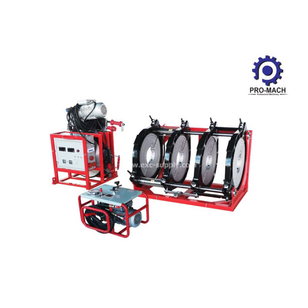 เครื่องเชื่อมท่อ HDPE เครื่องเชื่อมท่อแบบไฮดรอลิค ขนาด 500 mm. รุ่น EX-HY500