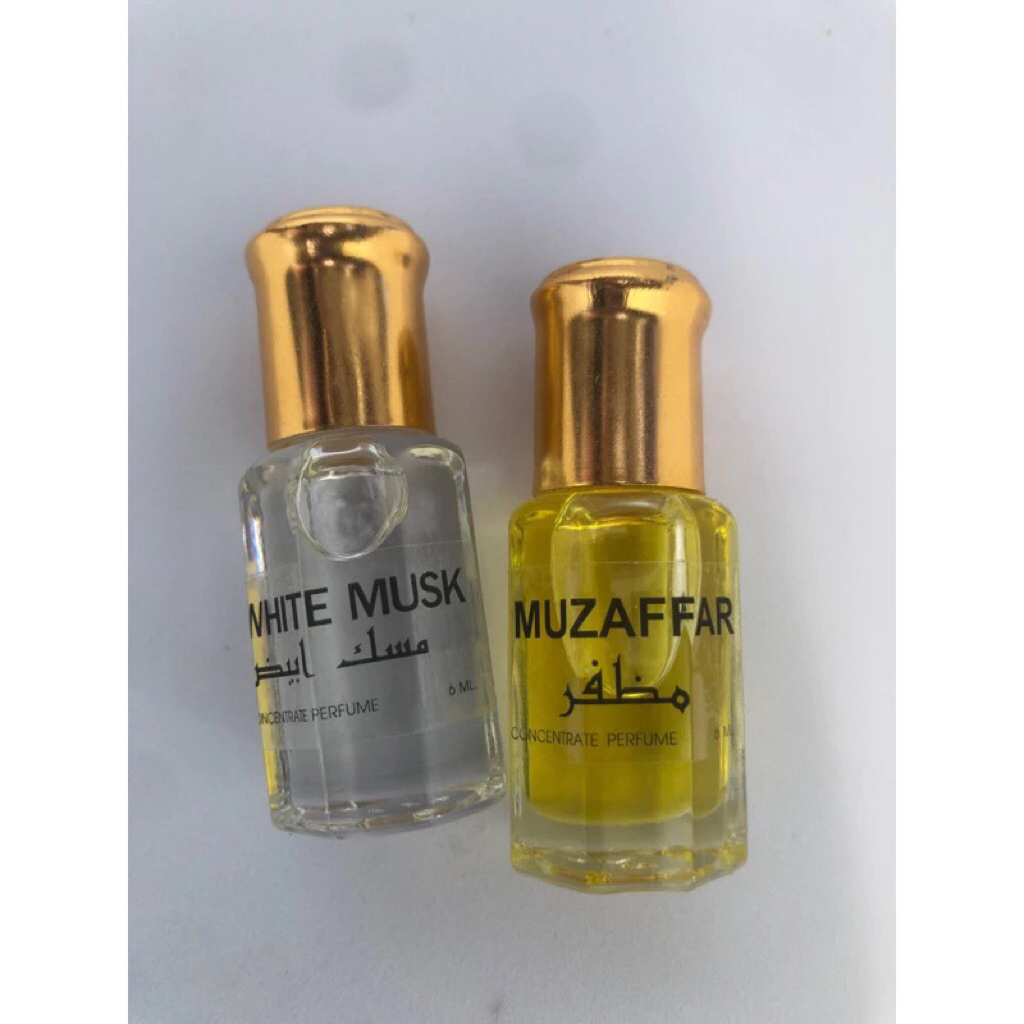 muzaffar& white musk น้ำหอมอาหรับดูไบ ออยล์น้ำหอม ขนาด 6 ml