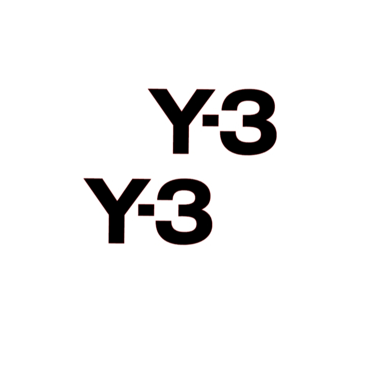 ตัวรีด Y3  กว้าง 6 x 3 Cm. แพ็ค 2 แผ่น รีดได้ทุกเนื้อผ้า