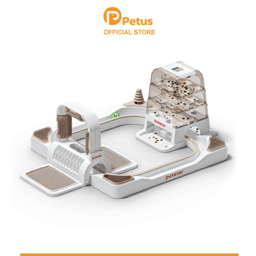 Petus ของเล่นแมว ของเล่นเสริมทักษะแมว Pet toy เล่นได้หลายแบบ ฝึกทักษะ ช่วยทำให้สัตว์เลี้ยงผ่อนคลาย