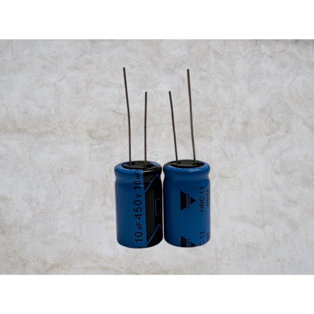 Capacitors Vishay 10uF, 47uF, 100uF, 150uF, 220uF 450V , 560uF 400V,  470 500V