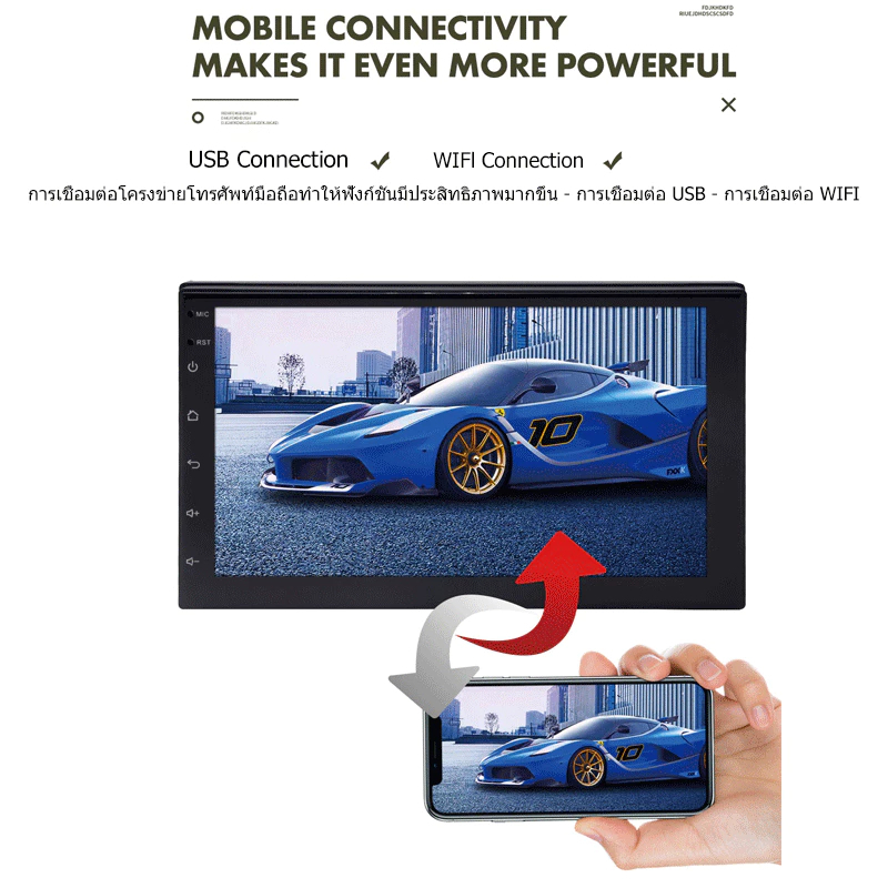 SONY Android Player (6GB+64GB) | Android 14 | Full HDหน้าจอ 7