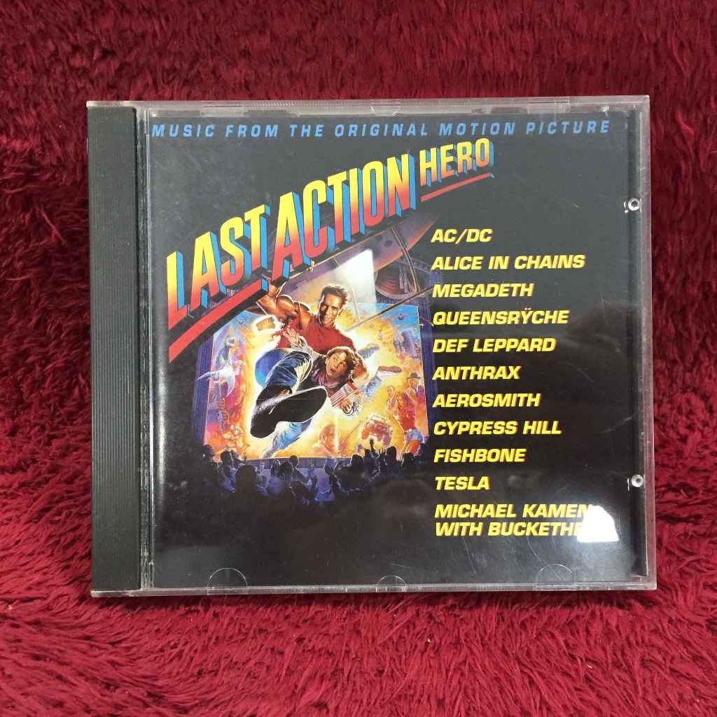 CD Last Action Hero - Music From The Original Motion Picture สภาพตามรูปปก EA4-168