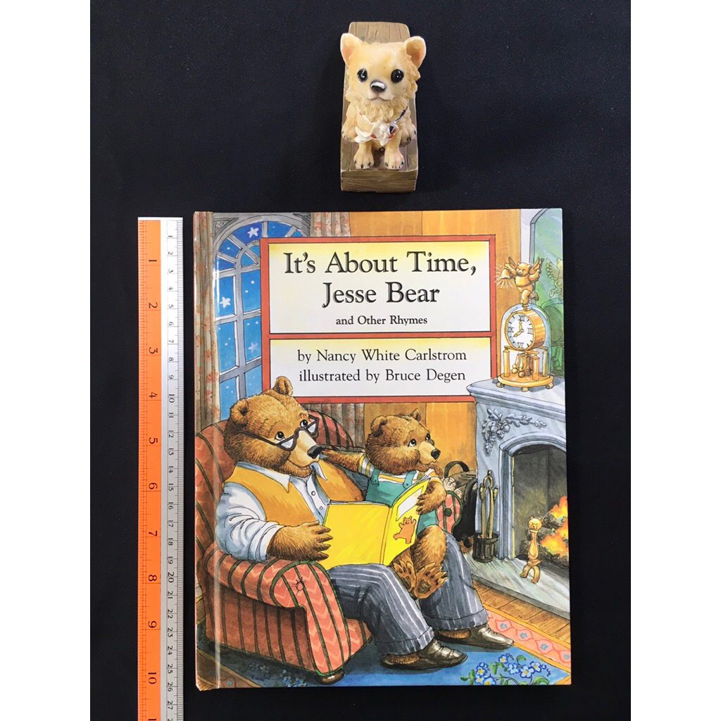 It's About Time Jesse Bear and other Rhymes By Nancy White Carlstrom หนังสือภาษาอังกฤษปกแข็ง (Pre-ow