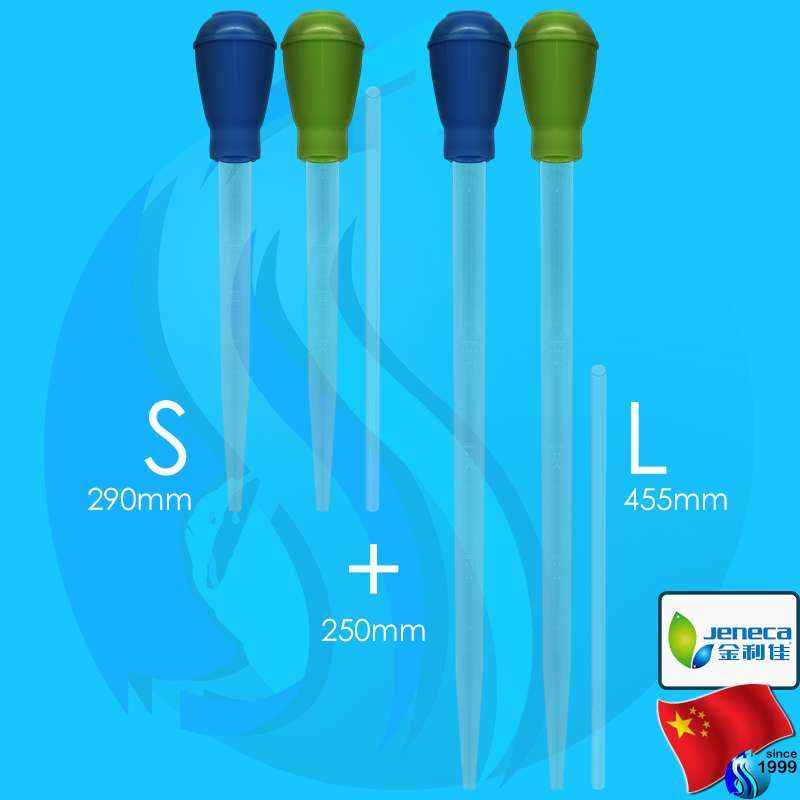 Jeneca Pipette Feeder S / L ที่ป้อนอาหารเหลว ที่เป่าฝุ่น rubber head dropper coral pipet dropping doser Keyrsin KS-005