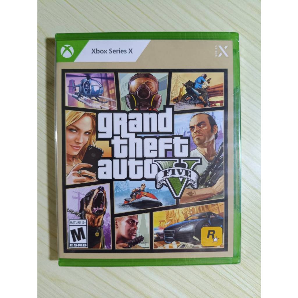 (มือ1) Xbox Series X​ -​ GTA 5 Gran Theft Auto V (us)​