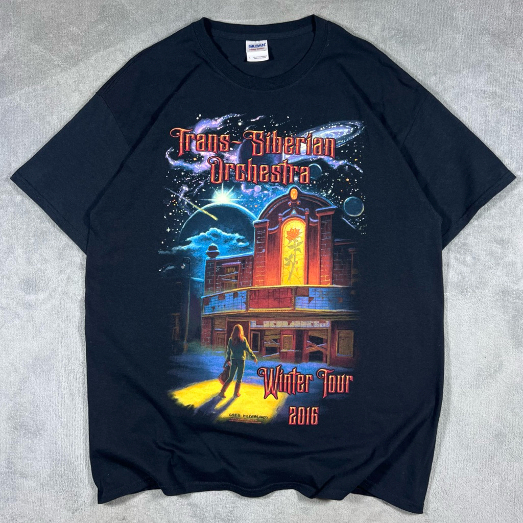 เสื้อวง Trans-Siberian Orchestra ไซส์ L ตอกปี 2016