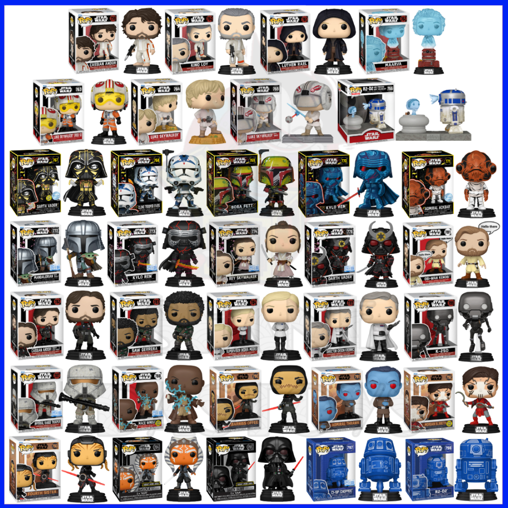 {PRE-ORDER} Funko Pop! STAR WARS : Andor, Luke, Retro, Impressions, Light&Sound, Blueprint, Tales of Empire