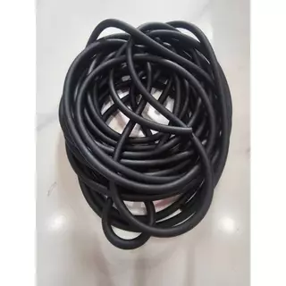 (ส่งจากไทย) ยางกลม *ตัดขาย 1 เมตร ขนาด 3*8 รู 3 มม. ความหนา 8 มม. รหัส 618