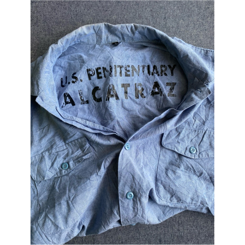 เสื้อเชิ๊ต 2010 USP Alcatraz inmate shirt - ของใหม่ -