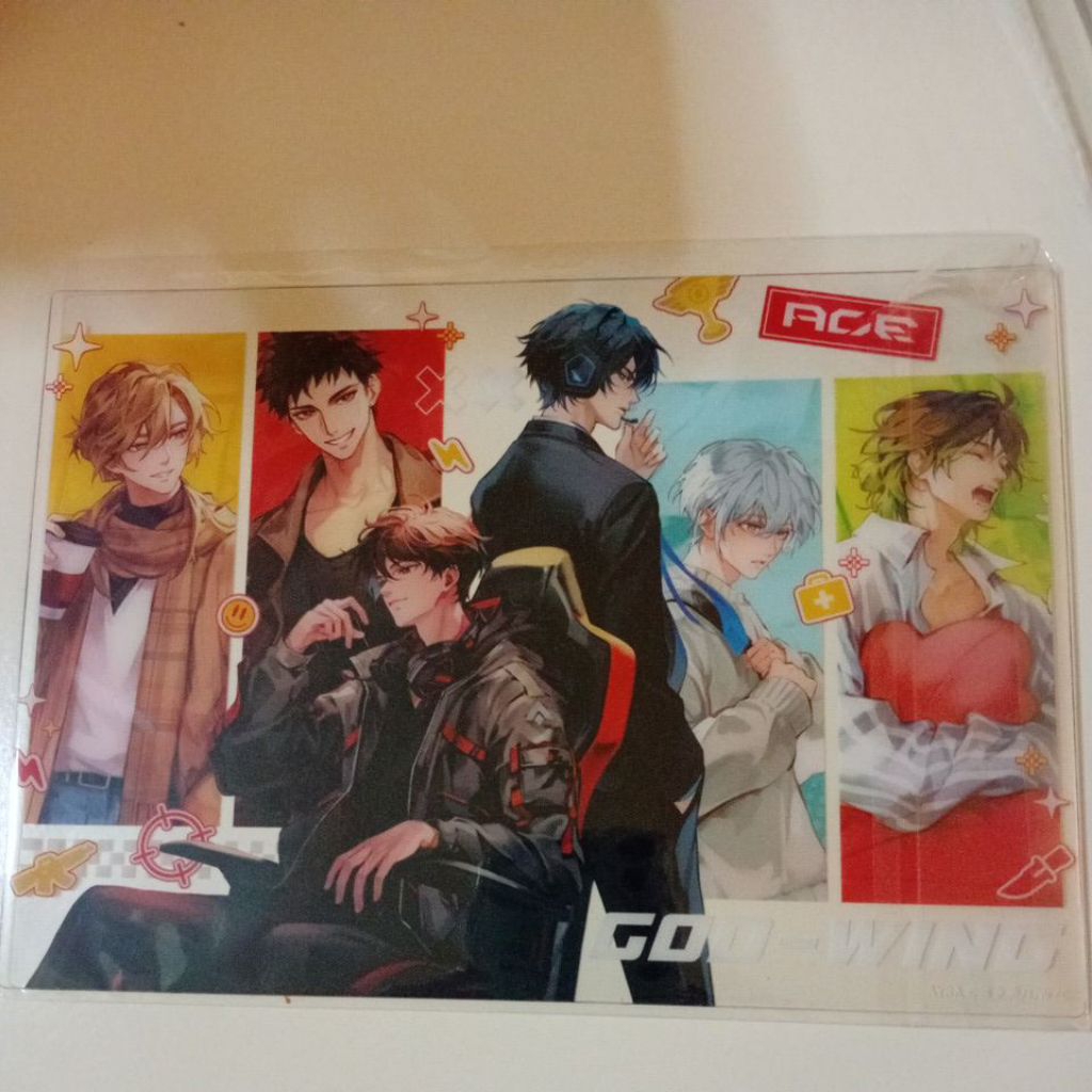 (ส่งหลัง15/10) การ์ดใส God Wing  ACE ทีม