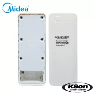 รีโมทแอร์ มีเดีย อะไหล่แอร์ Midea Air Conditioner Remote Control รุ่น RG70C/BGEF