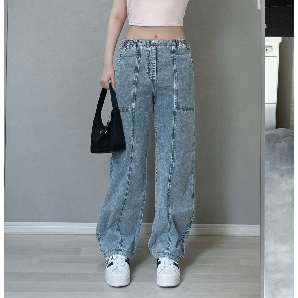 [GU]Cocoon Jogger Pull-On Pants A+EC