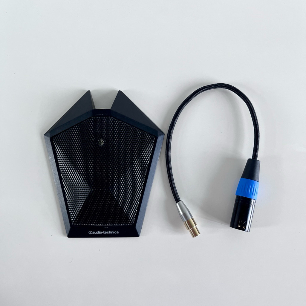 ไมค์ Audio technica AT871UG Boundary condenser microphone Made in Japan มือสอง