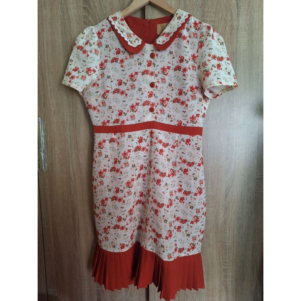 OCT03-ชุดเดรสมือสอง🧡 ไซส์ 2XLป้ายละเมอละไม Lamer Lamai