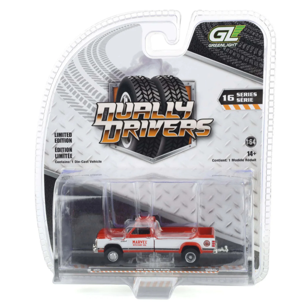 Greenlight | 1989 Dodge Ram Dually - Marvel Mystery Oil สเกล 1/64 46160