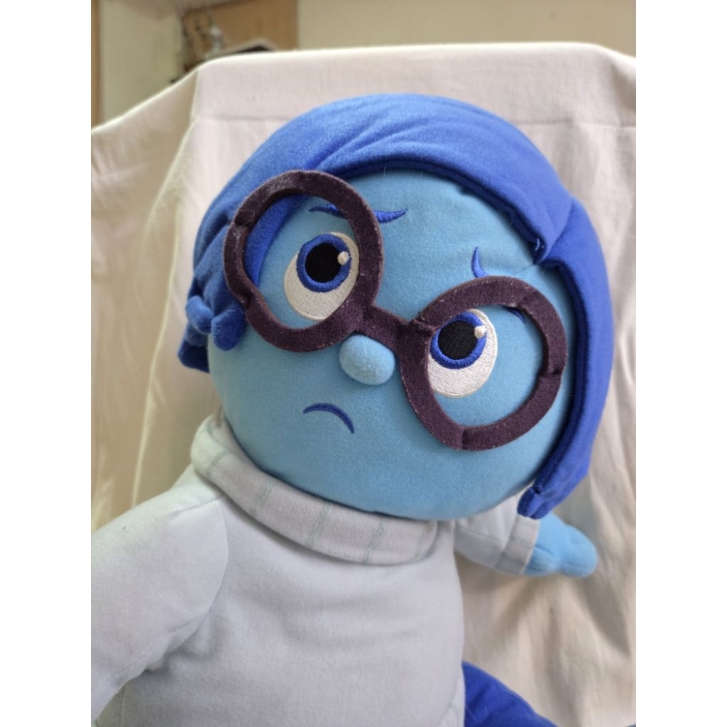 ต๊กตาน้องเศร้าซึม "Sadness" from "Inside out' ขนาด 15" ป้าย SEGA