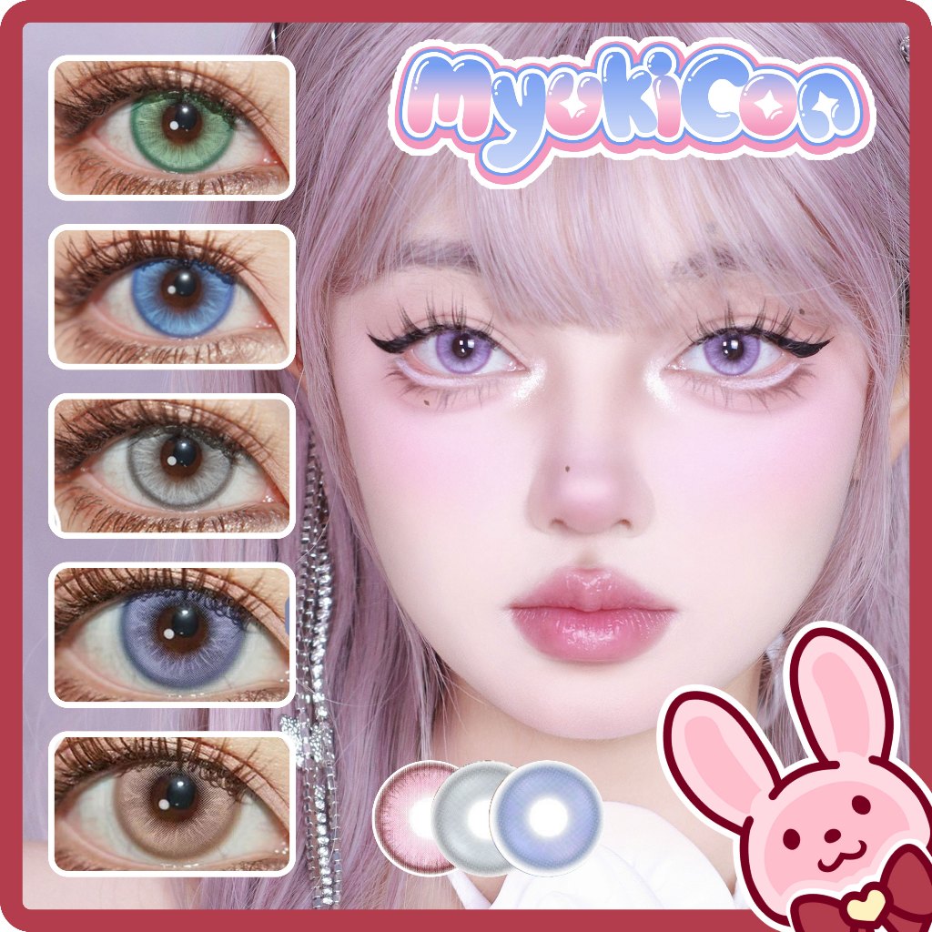 ✨️Jelly Eye✨️ พร้อมส่ง 🇹🇭 ไม่มีค่าสายตา คอนแทคเลนส์ Myukicon x Comiceye, Jewel แบบรายวันจีน