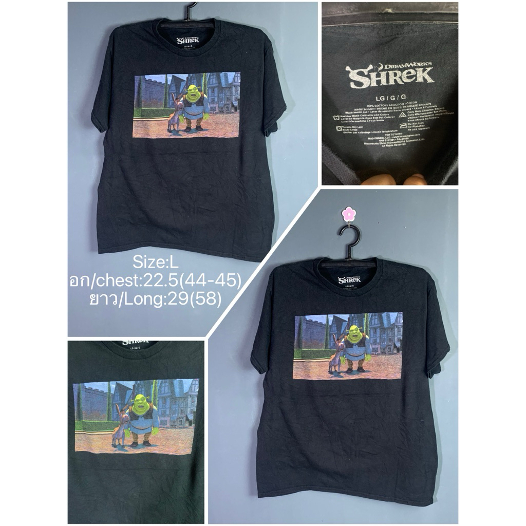 เสื้อยืดลายการ์ตูนShrek