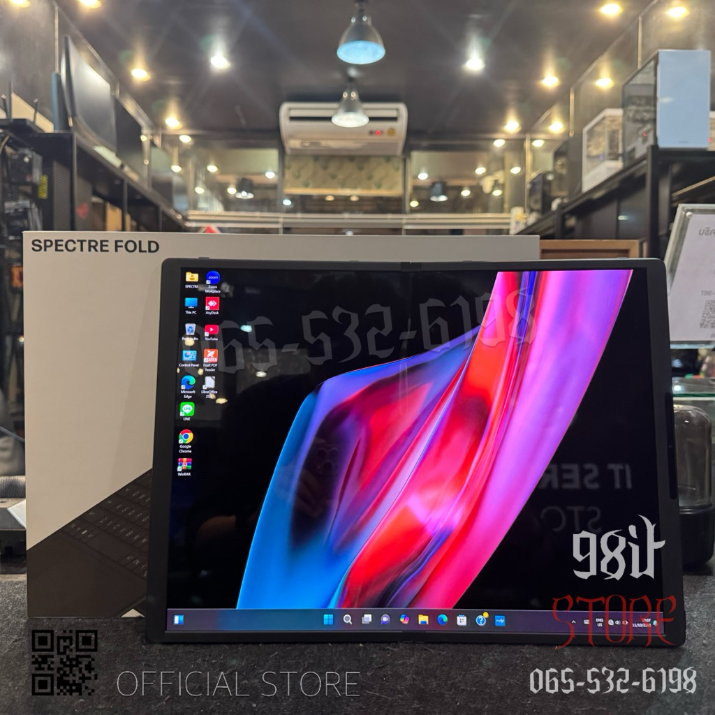 💻 HP Spectre Foldable 1 i7 💻 Intel Core i7-1250U 17.0 inch (2560x1920) 60 Hz Windows 11 Home แท้ 1TB