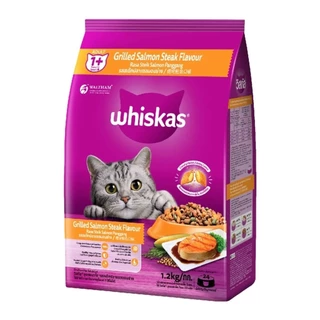 Whiskas วิสกัสแมวโต 1 ปีขึ้นไป ยกลัง 1.2 กก 6 ถุง