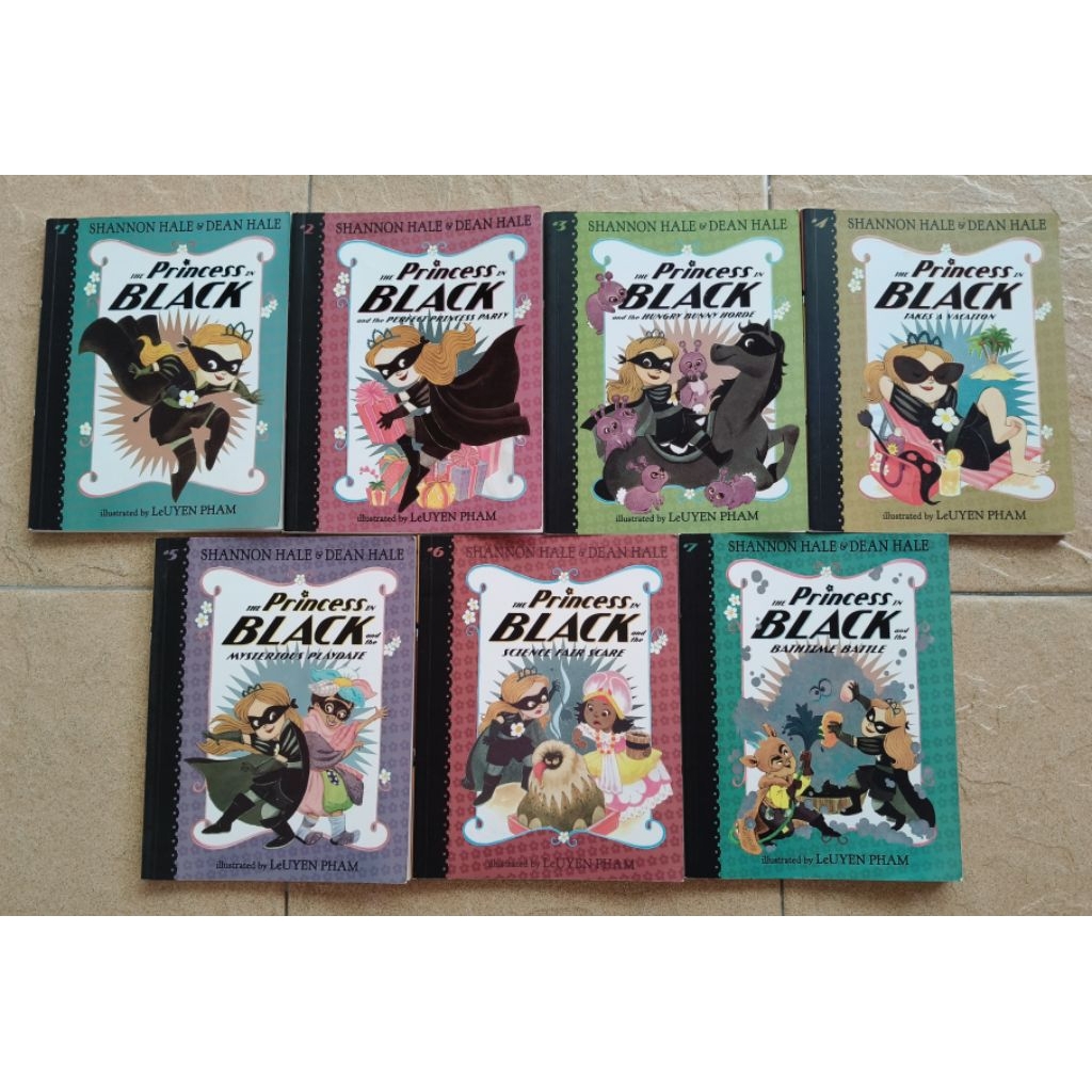 The Princess in Black 1-7 / 7 Paperbacks Book