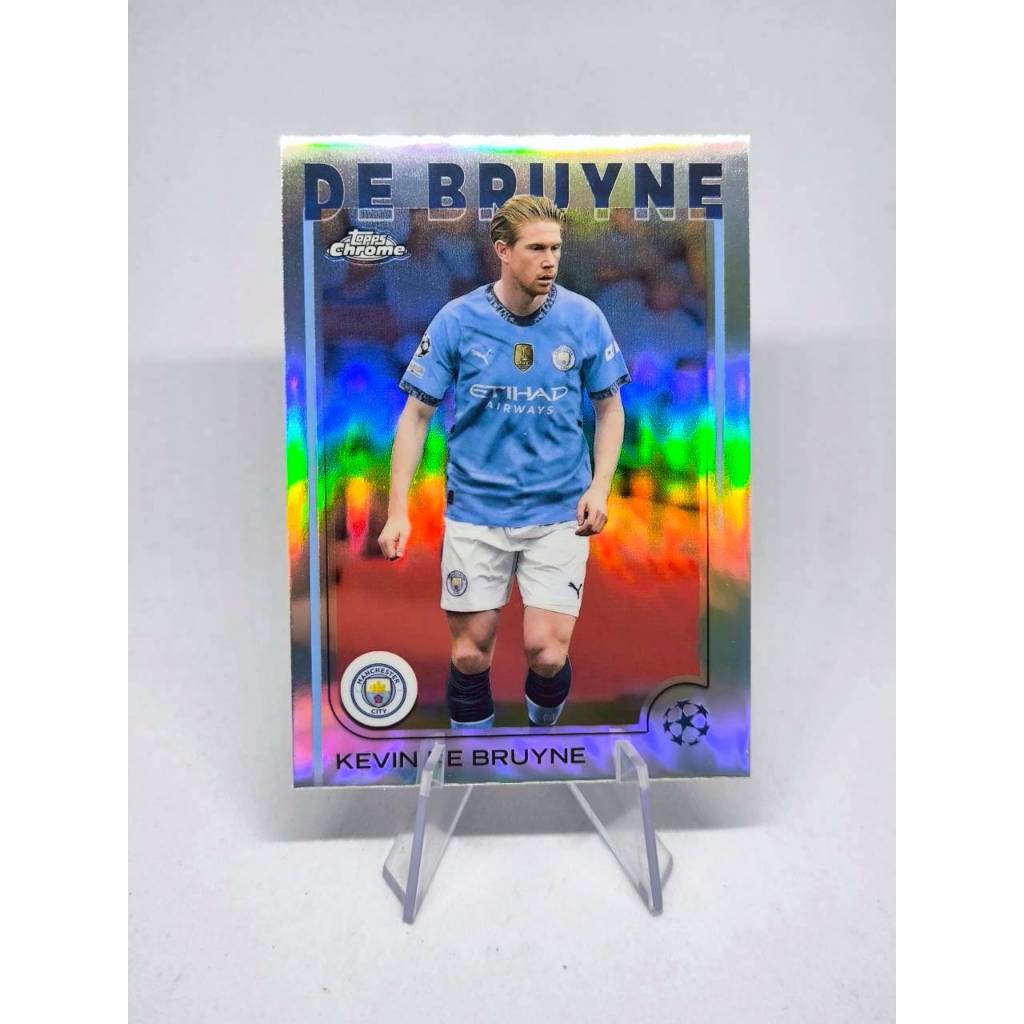 การ์ดบอล Topps UEFA Club Competitions Manchester City F.C. UCC Flagship Football Cards 2024-25