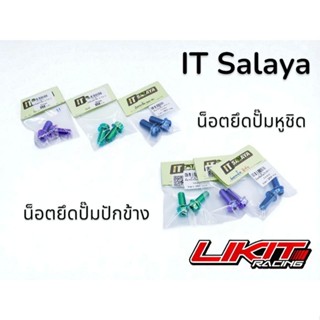 IT Salaya น็อตยึดปั๊ม ปักข้าง/หูชิด ช่างอิฐ ศาลายา แท้ 100%