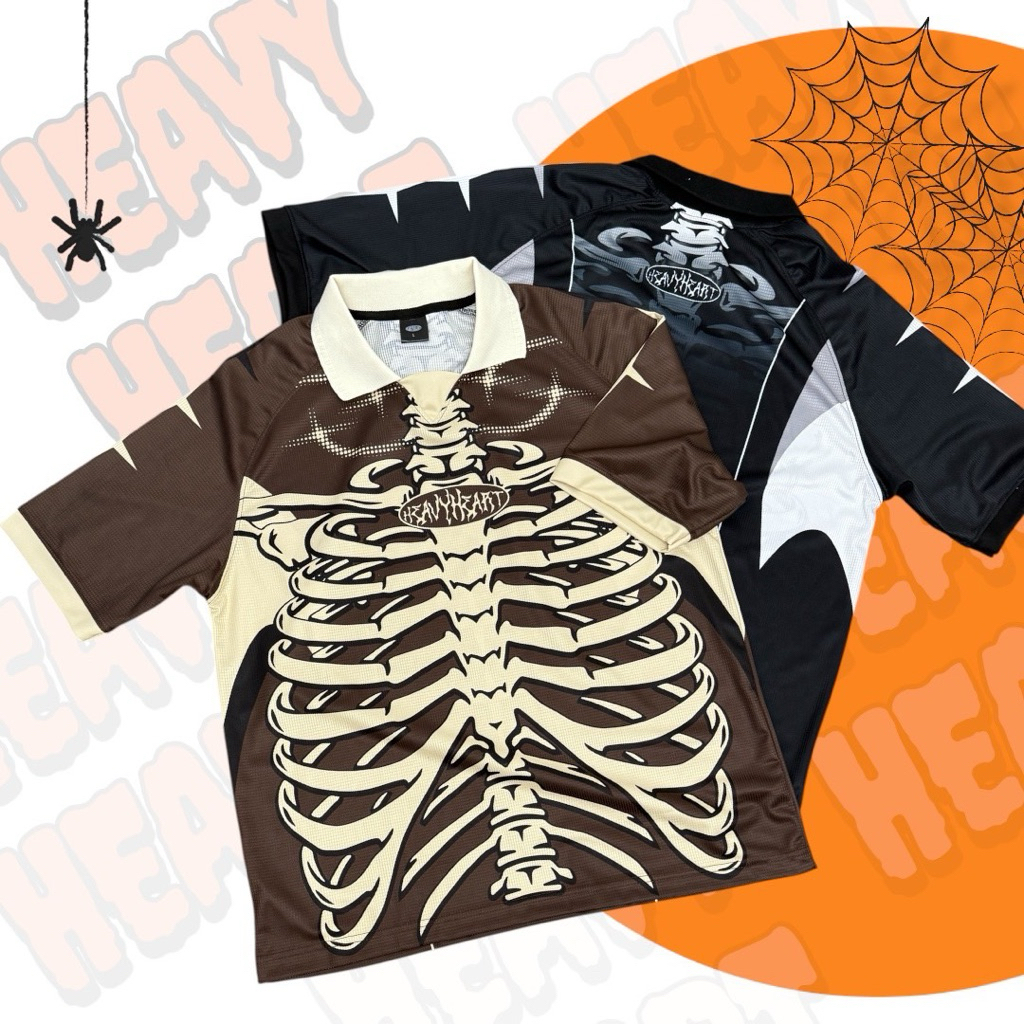 เสื้อลายโครงกระดูก Callection Halloween